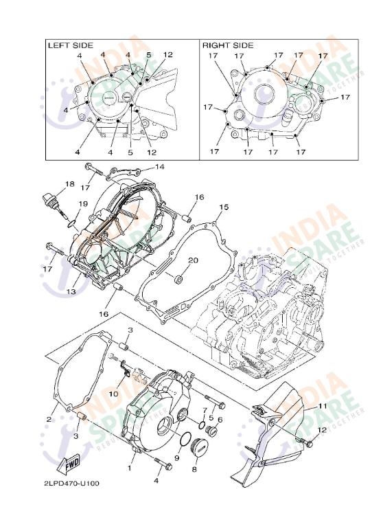 CRANKCASE COVER 1